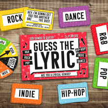 Load image into Gallery viewer, Gift Republic Guess The Lyric Trivia Family Board Game 2+ Players
