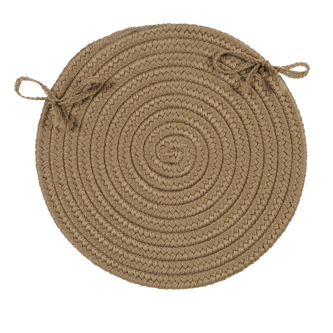 Colonial Mills Chair Pad Boca Raton - Café Tostado Chair Pad Set (4)