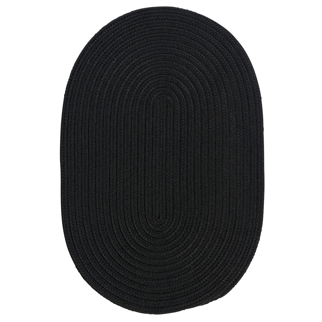 Colonial Mills Rug Boca Raton - Black 2'x3'