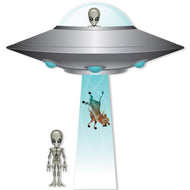 Beistle 53790 Jumbo Flying Saucer Cutouts Set