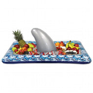 Beistle Plastic Novelty Inflatable Shark Party Buffet Cooler Serving Tray, Multicolor  (52135)