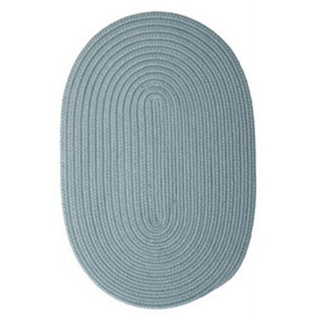 Colonial Mills Boca Raton Solid Oval Rugs 5x8 - Federal Blue
