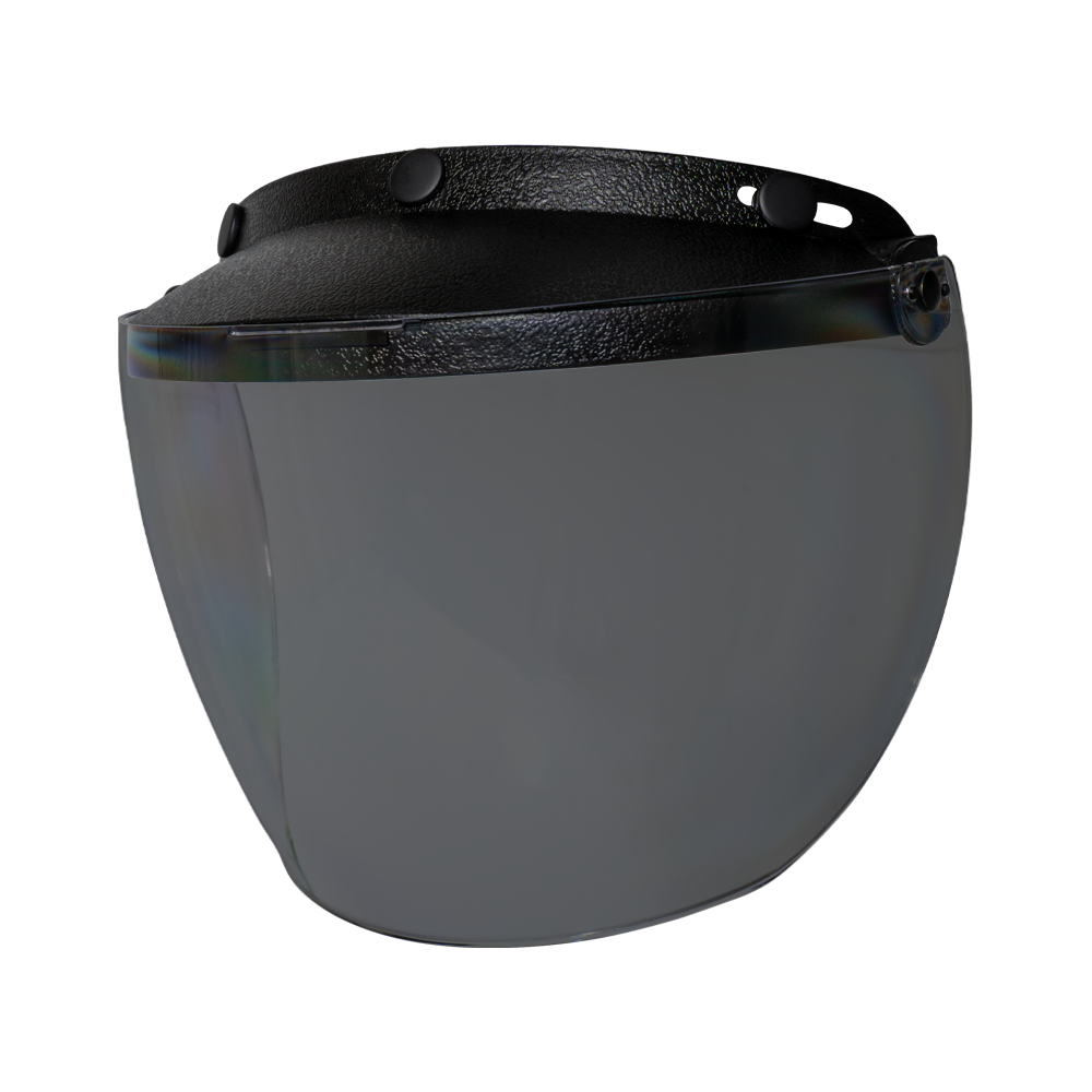 FLIP UP VISOR- SMOKE