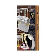 Beistle 00022 Grim Reaper Restroom Door Cover, 30-Inch by 5-Feet