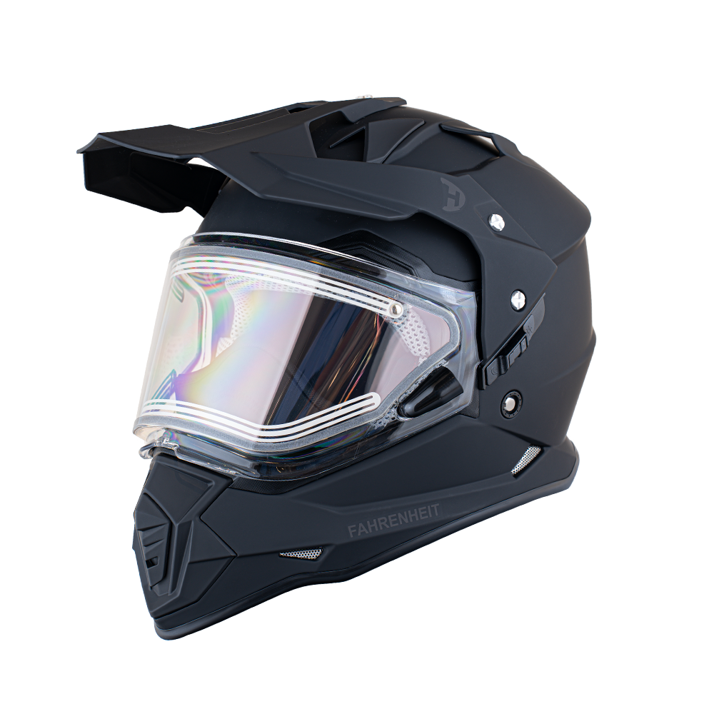 D.O.T. DAYTONA FAHRENHEIT- DULL BLACK- 2XL