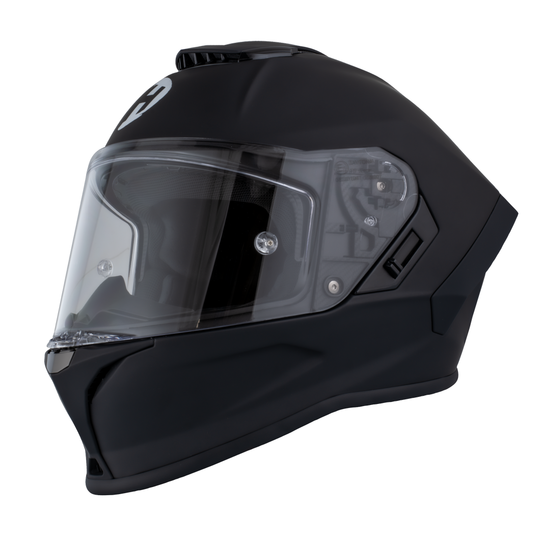 D.O.T. & ECE DAYTONA VIPER- DULL BLACK- S