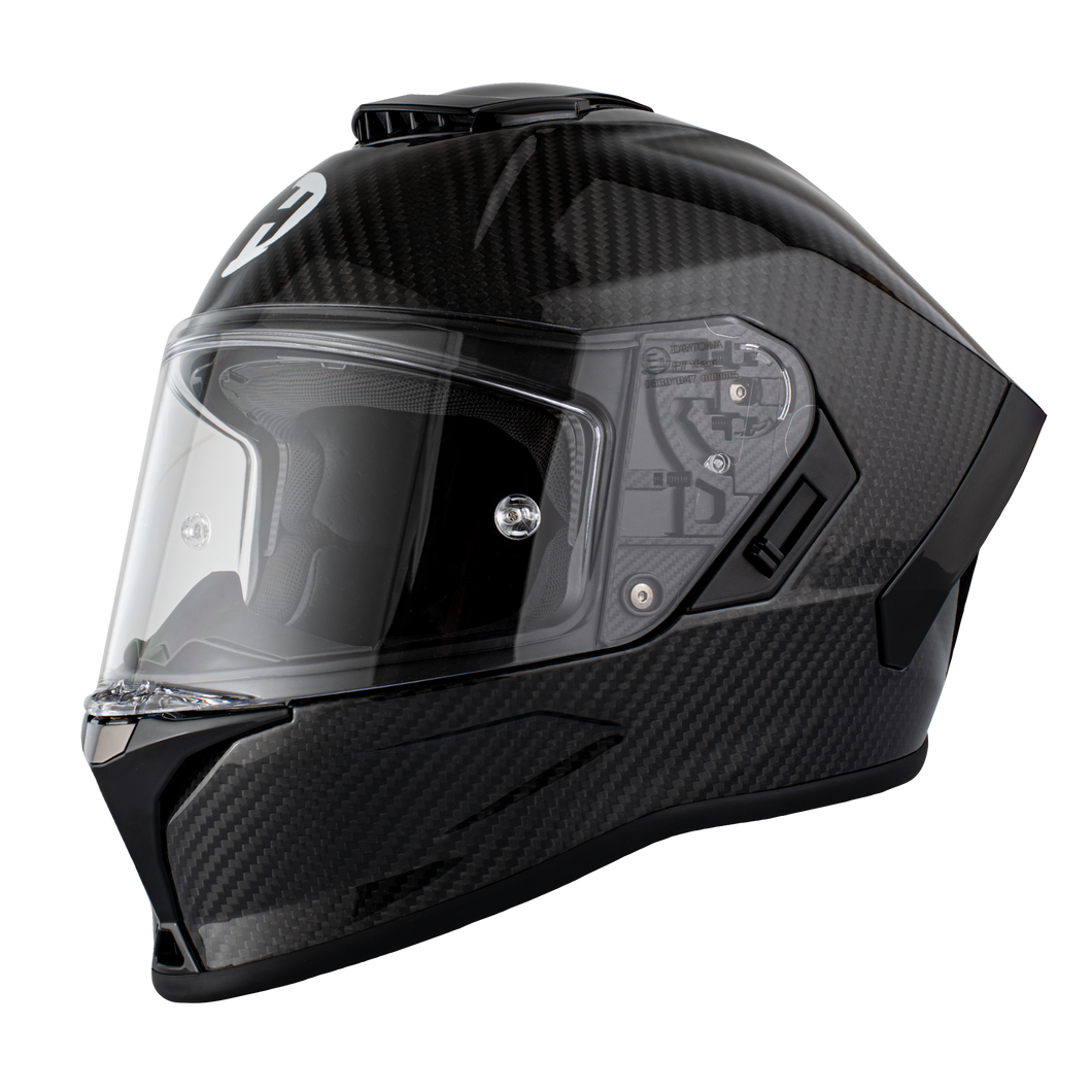 D.O.T. & ECE DAYTONA VIPER- GREY CARBON FIBER- M