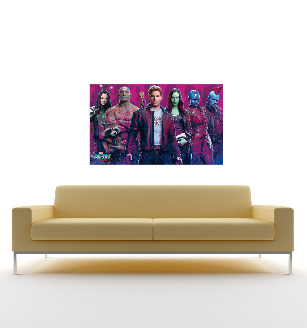 Life-size Guardians of the Galaxy v2 Walljammer Wall Decal