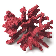 Abbott Collection 20-SEASHORE/16 RED Medium Red 3D Coral Branch Decorative Resin Figurine - AT TEN Distribution