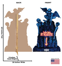 Load image into Gallery viewer, Advanced Graphics Life - Size Here Lies Betelgeuse Headstone Standup | Official Beetlejuice Beetlejuice (2024) Decor - AT TEN Distribution
