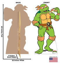Load image into Gallery viewer, Advanced Graphics Michelangelo Cardboard Cutout Teenage Mutant Ninja Turtles - AT TEN Distribution

