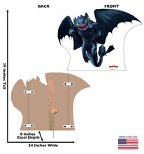 Load image into Gallery viewer, Advanced Graphics Night Fury Cardboard Cutout How to Train Your Dragon - AT TEN Distribution

