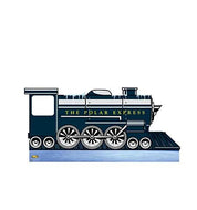 Advanced Graphics Polar Express Train Stand - in Life Size Cardboard Cutout Standup - The Polar Express (2004 Film) - AT TEN Distribution