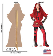 Load image into Gallery viewer, Advanced Graphics Red Life - Size Cardboard Cutout Disney Descendants the Rise of Red - AT TEN Distribution
