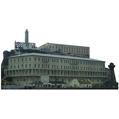 Alcatraz Federal Penitentiary Prison San Francisco Bay Cardboard Cutout Standee Standup - AT TEN Distribution
