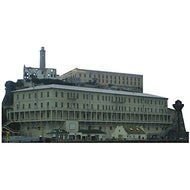 Alcatraz Federal Penitentiary Prison San Francisco Bay Cardboard Cutout Standee Standup - AT TEN Distribution