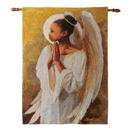 Angel Wings Woven Tapestry Wall Hanging | 26x36 - AT TEN Distribution
