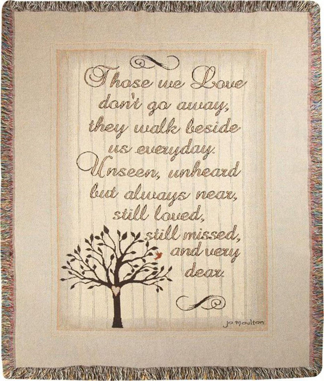 ArtFuzz Those We Love Mou50X60 Tapestry Throw 50X60 - AT TEN Distribution