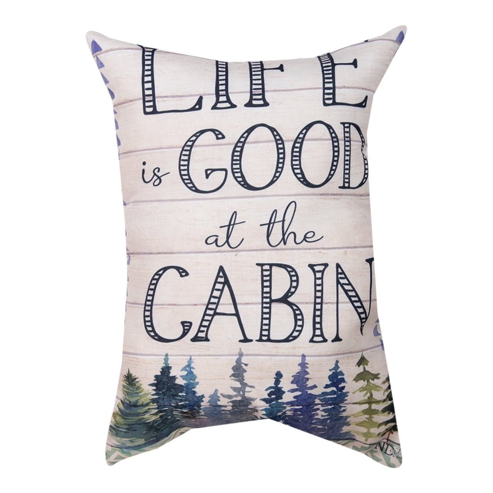 At The Cabin Climaweave Pillow 13