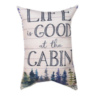 At The Cabin Climaweave Pillow 13