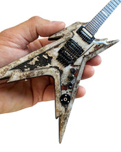 Load image into Gallery viewer, Axe Heaven Dimebag Darrell Dean Razorback Mini Guitar - Rust Razorback Guitar Collectible Model - AT TEN Distribution

