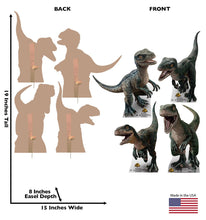 Load image into Gallery viewer, Baby Blue, Charlie, Delta and Echo Mini 4 Pack Cardboard Cutout Standee | 3501 - AT TEN Distribution
