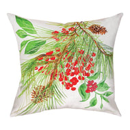 Berry Christmas Climaweave Pillow 18