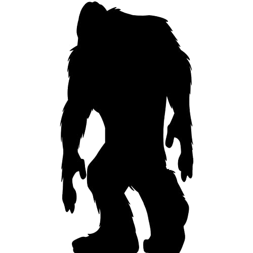 Bigfoot Big Foot 87in Extra Large Silhouette Cardboard Cutout Standee Standup - AT TEN Distribution