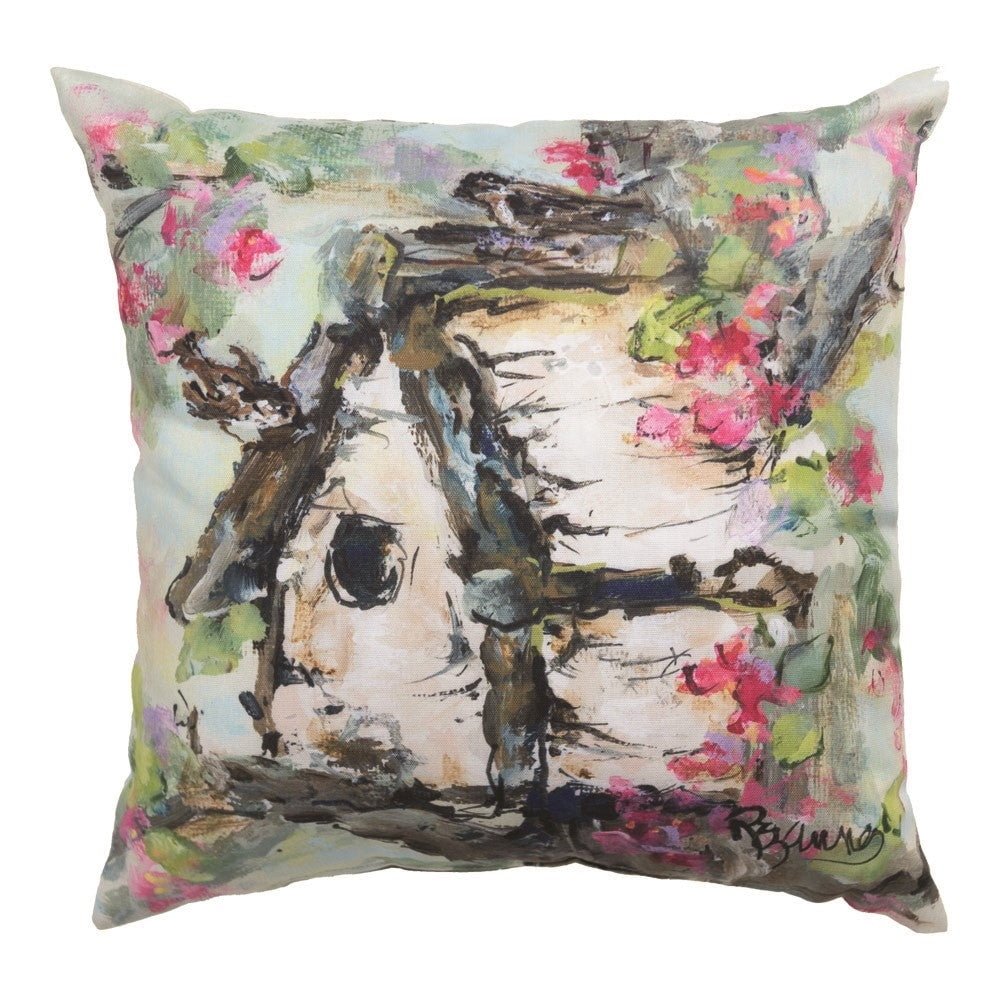Bird House Climaweave Pillow 18