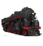 Black and Red Steam Train Cardboard Cutout - AT TEN Distribution