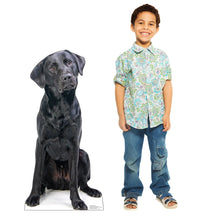 Load image into Gallery viewer, Black Labrador Life - Size Cardboard Cutout - AT TEN Distribution

