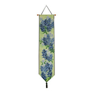 Blue Bonnet - 9X41 Woven Tapestry Bell Pull - AT TEN Distribution