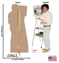 Load image into Gallery viewer, Bob Ross Life - Size Cardboard Cutout - AT TEN Distribution
