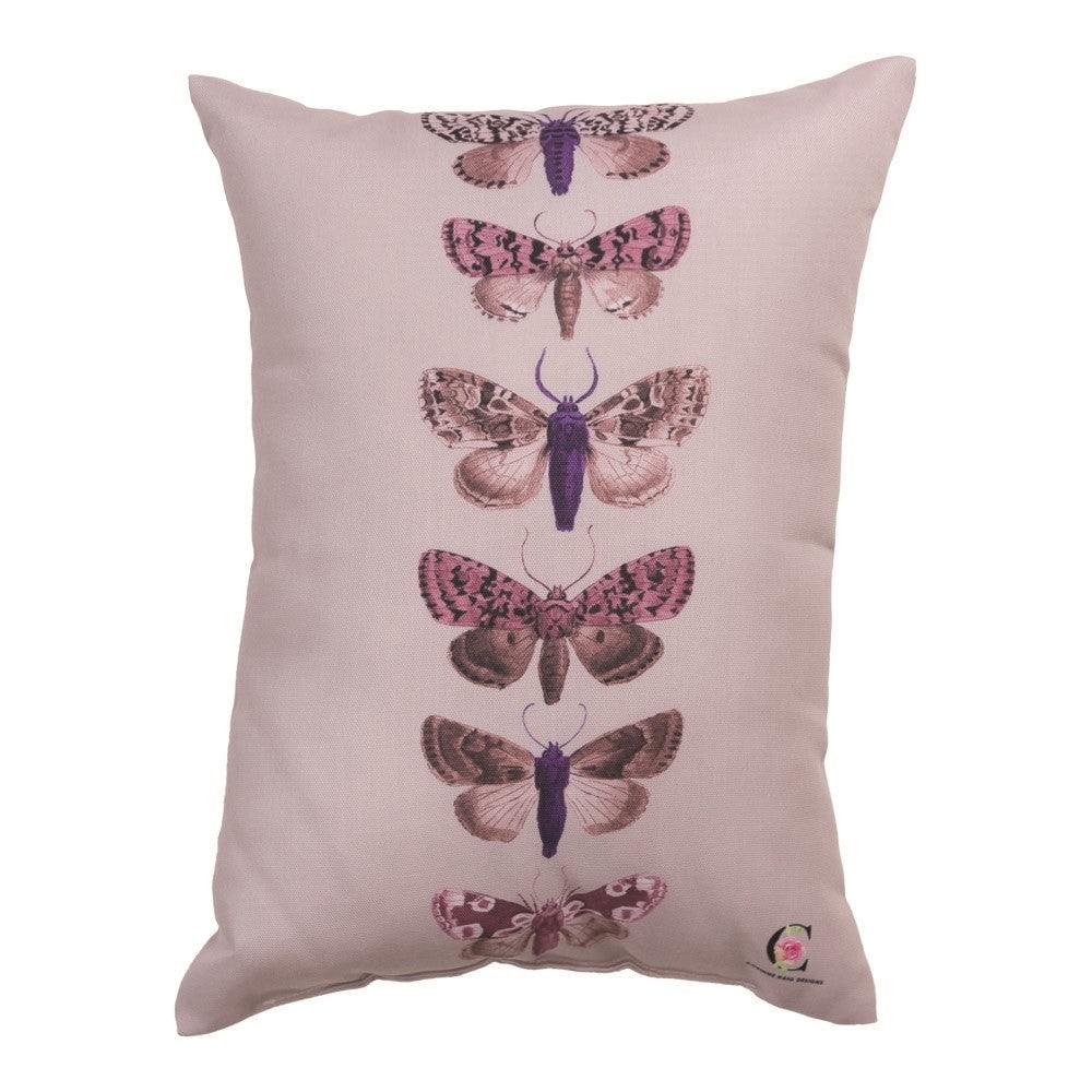 Butterfly Toile Pillow 13x18