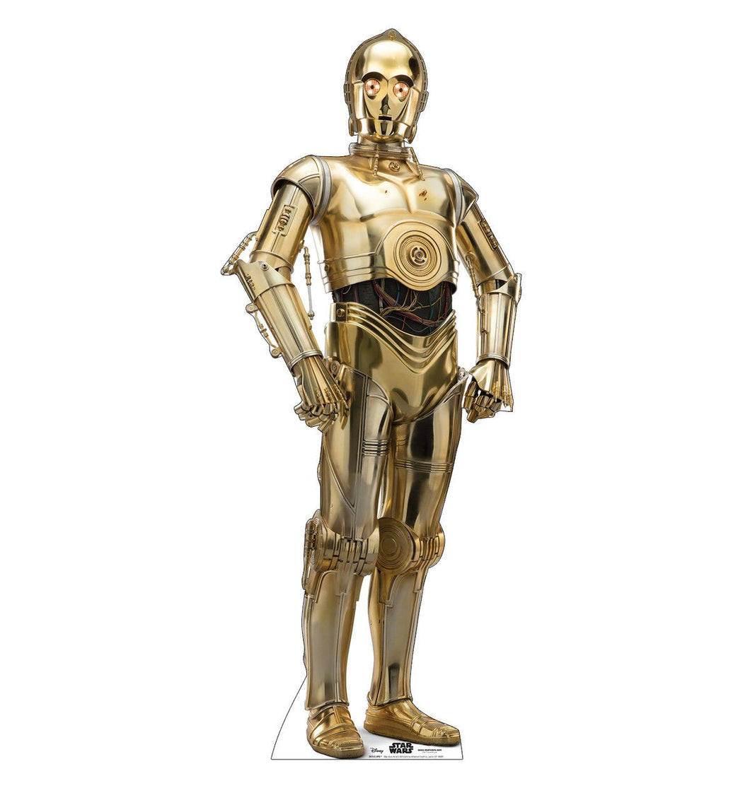 C - 3PO Life - Size Cardboard Cutout Star Wars IX - AT TEN Distribution
