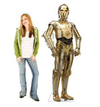 Load image into Gallery viewer, C - 3PO Life - Size Cardboard Cutout Star Wars IX - AT TEN Distribution
