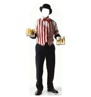 Carnival Bartender Standin Cardboard Cutout - AT TEN Distribution