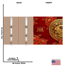 Load image into Gallery viewer, Chinese Year of the Rabbit Life - size Cardboard Backdrop - AT TEN Distribution
