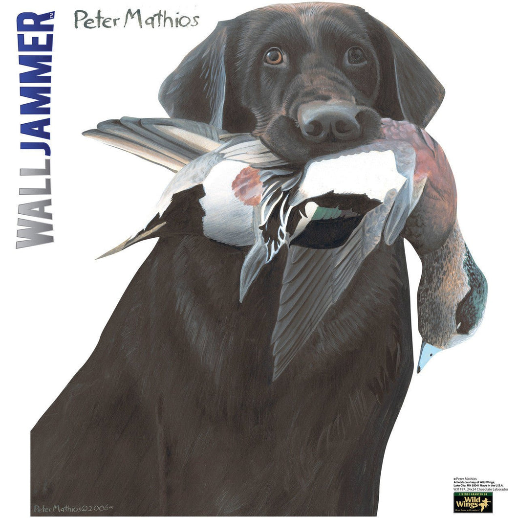 Chocolate Labrador WallJammer - AT TEN Distribution