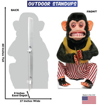 Load image into Gallery viewer, Clapping Monkey OUTDOOR Cutout - AT TEN Distribution
