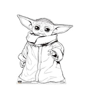 Color Me The CHILD Standee The Mandalorian 3198 - AT TEN Distribution