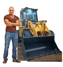 Load image into Gallery viewer, Construction Front Loader Cardboard Cutout - AT TEN Distribution
