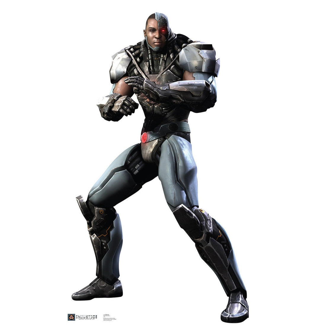Cyborg - Injustice Gods Among Us Cardboard Cutout - AT TEN Distribution