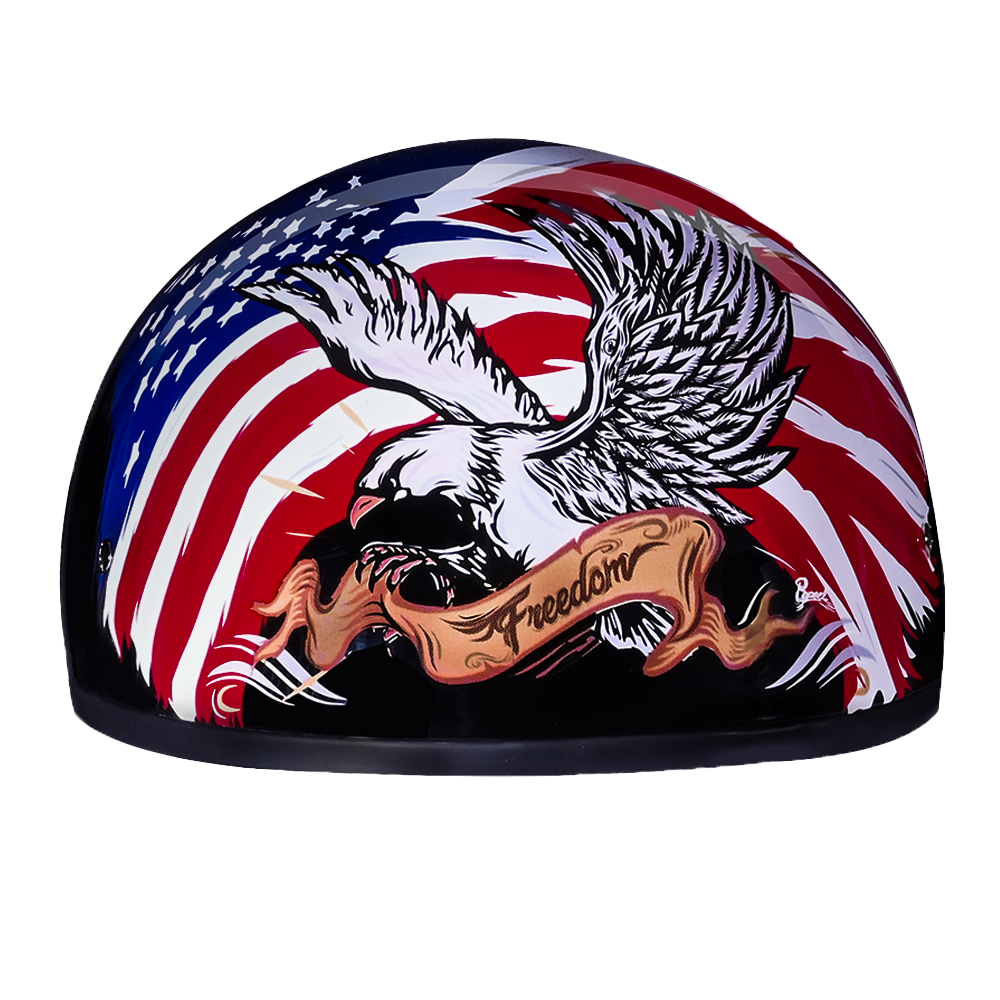 D.O.T. DAYTONA SKULL CAP- W/ FREEDOM 2.0- S