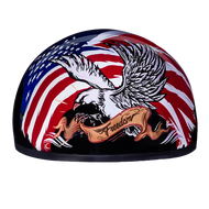 D.O.T. DAYTONA SKULL CAP- W/ FREEDOM 2.0- 2XL
