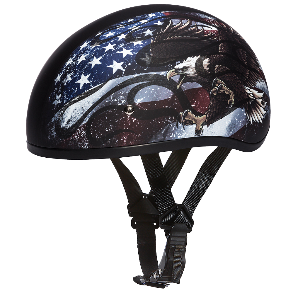 D.O.T. DAYTONA SKULL CAP- W/ USA- S