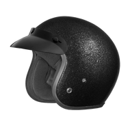 D.O.T. DAYTONA CRUISER- BLACK METAL FLAKE- S