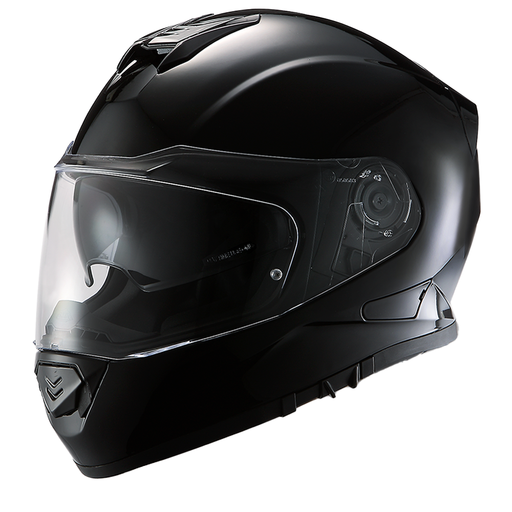 D.O.T. DAYTONA DETOUR- HI-GLOSS BLACK- XS