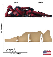 Load image into Gallery viewer, Deadpool Laying Down Life - Size Cardboard Cutout - AT TEN Distribution
