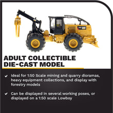 Load image into Gallery viewer, Diecast Masters 1/50 Caterpillar 555D Wheel Skidder - High Line Series 85932 - AT TEN Distribution
